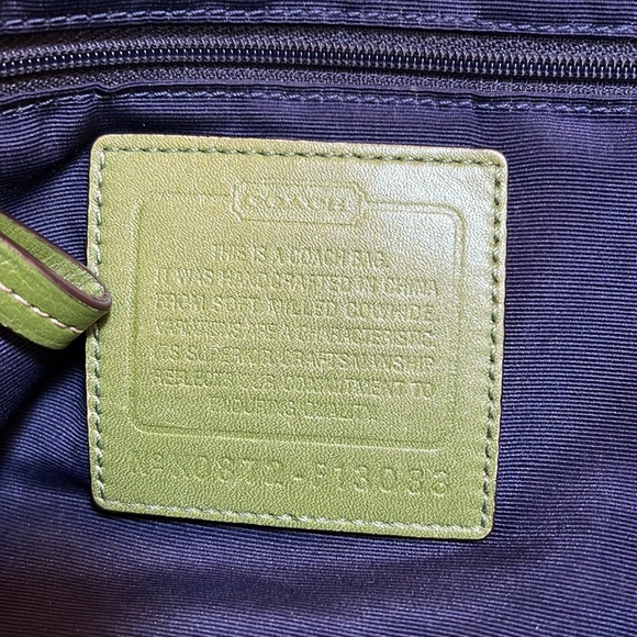 Coach leather satchel - Picture 5 of 12